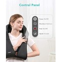 Naipo Shiatsu Back and Neck Massager with Heat Deep Kneading Massage for Neck, Back, Shoulder, Foot and Legs, Use at Home, Car, Office