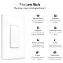 Kasa Smart (HS200) Light Switch by TP-Link, Single Pole, Needs Neutral Wire, 2.4Ghz WiFi Light Switch Works with Alexa and Google Assistant, UL Certified, 1-Pack, White