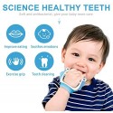 Baby Teething Toys for 0-6 and 6-12 Months Teethers 3packs for Infants, BPA-Free, Eco-Friendly Non-Toxic Silicone, Adjustable Wristband Chew Natural teethers for Babies
