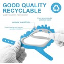 Baby Teething Toys for 0-6 and 6-12 Months Teethers 3packs for Infants, BPA-Free, Eco-Friendly Non-Toxic Silicone, Adjustable Wristband Chew Natural teethers for Babies