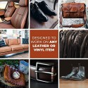 Dark Brown Leather Recoloring Balm - Leather Repair Kits for Couches - Leather Restorer for Couches Brown Car Seat, Boots - Cream Leather Repair for Upholstery - Refurbishing Dark Brown Leather Dye