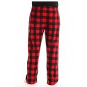 #followme Microfleece Men’s Plaid Pajama Pants with Pockets